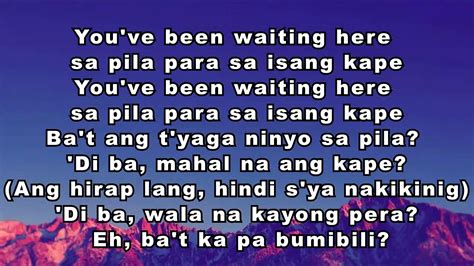 raining in manila parody lyrics|Bubble Gang: Waiting Here sa Pila by Lolo Kanor (Raining in .